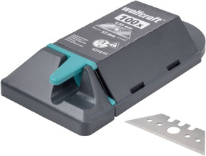 Wolfcraft 4314000 Profi Trapezklingen 0,65x52mm 100St.