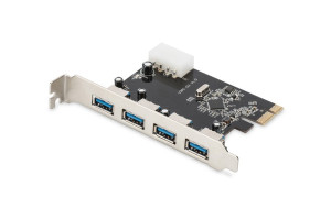 Assmann DIGITUS 4-Port USB 3.0 PCI Express-Karte