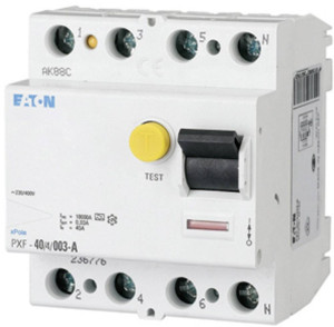 Eaton 236772 PXF-25/4/003-A Fehlerstrom-Schutzschalter A 4polig 25A 0.