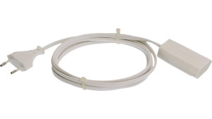 As - Schwabe 50131 Strom Verlngerungskabel 3m - wei