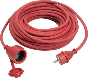AS Schwabe 60272 Strom Verlngerungskabel 16A Rot 5.00m H07RN-F 3G 1,