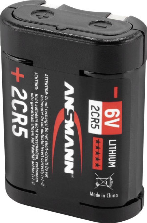 Ansmann 2CR5 Fotobatterie 2CR5 Lithium 6V 1St.