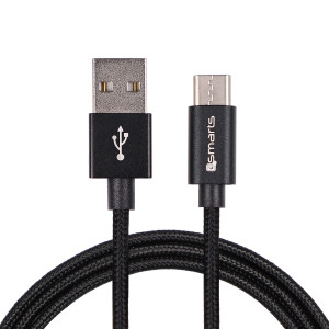 4smarts USB-C Datenkabel RAPIDCord 2m schwarz