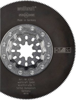 Wolfcraft 4244000 Segmentsgeblatt 85mm 1St.