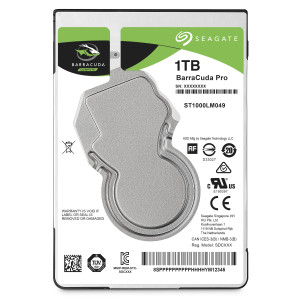 Seagate BarraCuda Pro 1TB 2.5 Zoll, 7mm SATA 6Gb/s - interne