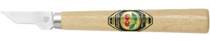 Kirschen 3356000 Kerbschnitzmesser mit Holzheft