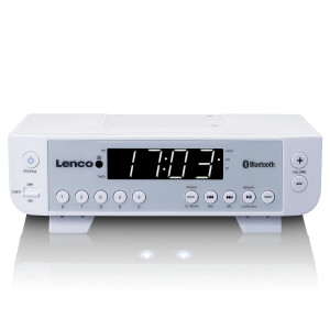 Lenco KCR-100 Kchenradio UKW Bluetoot Wei