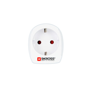 Skross 1.500232-E Reiseadapter CA EU to DEN