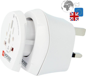 Skross 1.500231-E Reiseadapter CO W to UK2