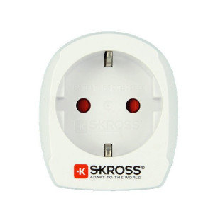Skross 1.500203-E Reiseadapter CA EU to USA