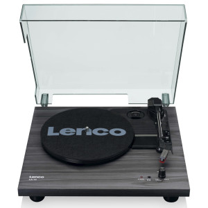 Lenco LS-10 Plattenspieler Riemenantrieb Schwarz