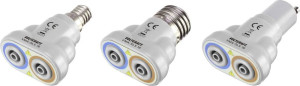 VOLTCRAFT VMA-5LS 16 Messadapter - Dunkelgrau, Hellgrau