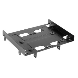 Sharkoon 5,25"" BayExtension / Laufwerksschachtadapter (Schwarz)