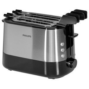 Philips HD2639/90 Toaster Silber, Schwarz