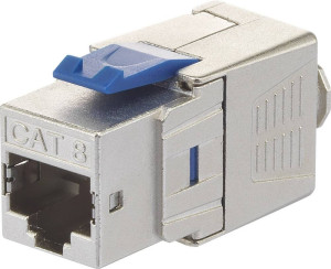 Renkforce KSV8 RJ45-Einbaumodul Keystone CAT 8.1