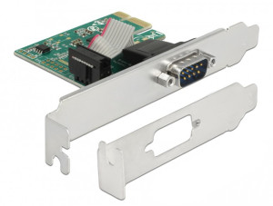 Delock PCIe x1 Seriell 1x + Low profile