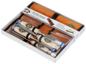 Kirschen Stechbeitelsatz mit Weibuchenheft 1151000