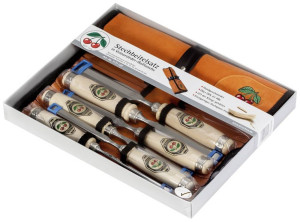 Kirschen Stechbeitelsatz mit Weibuchenheft 1171000
