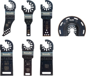 Kwb 708000 Tauchsgeblatt-Set 7teilig 7St.