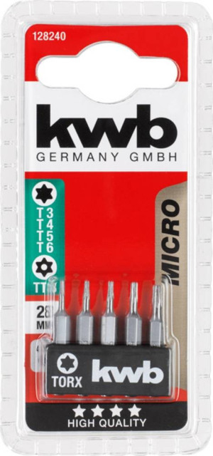 Kwb 128240 128240 Bit-Set Stahl