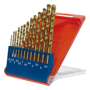 Kwb 427140 HSS Metall-Spiralbohrer-Set 13teilig M2 DIN 338