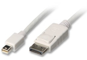 Lindy 41057 cble DisplayPort 2 m Mini DisplayPort Blanc - Lindy