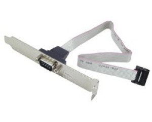LINDY Seriell Anschlusskabel [1x D-SUB-Stecker 9pol. - 1x