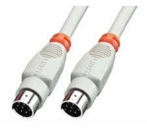 LINDY 31532 Seriell Anschlusskabel [1x Mini-DIN-Stecker - 1x Mini-DIN-