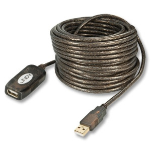 LINDY USB-Kabel USB 2.0 USB-A Stecker, USB-A Buchse 20.00m 42631