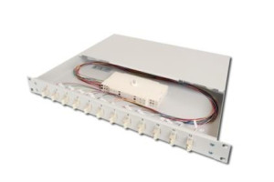 Assmann DIGITUS LWL Spleibox, bestckt, 12xLC Duplex, OS2