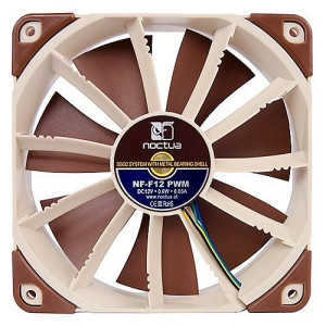 Noctua NF-F12-PWM PC-Gehuse-Lfter Braun, Beige (B x H x T) 120 x