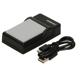 Duracell Ladegert mit USB Kabel fr DR9963/EN-EL19