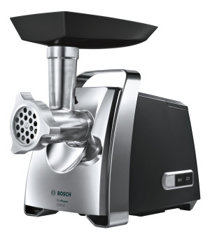 Bosch Haushalt ProPower MFW67440 Fleischwolf 700W Schwarz, Silber