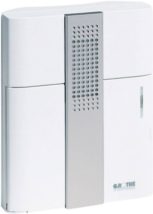 Grothe 43150 Gong 8 - 12V 83 dBA Wei, Silber