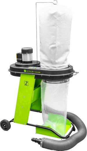 Zipper ZI-ASA550E Absauganlage 65l 550W 855x475x400 inkl. Fahrwerk -
