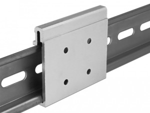 Delock Aluminium Montageclip fr Hutschiene