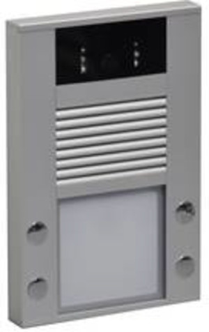 wantec MONOLITH B Trsprechstelle /4-Ruftasten+Kamera