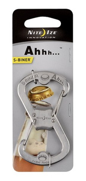 NITE Ize Schlssel-Karabiner NI-SBO-03-11 S-Biner Ahhh Edelstahl 1St.
