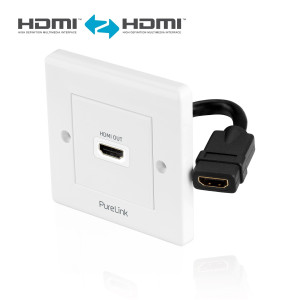 PureLink HDMI Anschludose - PureInstall 1-fach