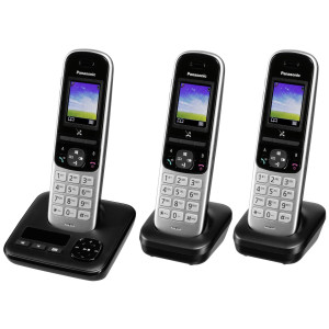 Panasonic KX-TGH723GS schwarz