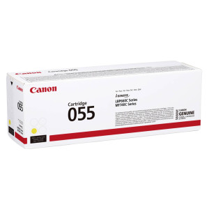 Canon Toner CRG 055 Y Gelb (ca. 2.100 Seiten) - Passend fr I-SENSYS