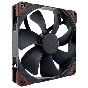 Noctua NF-F12 PC-Gehuse-Lfter Schwarz (B x H x T) 120 x 120 x 25mm
