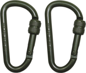 MFH 27536B Karabiner D8x80O 8mm x 80mm 2St.