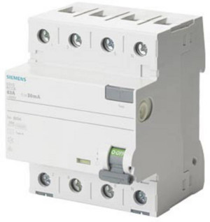 Siemens 5SV33426GV01 5SV3342-6GV01 FI-Schutzschalter A 25A 0.03A 400V