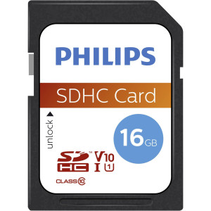 Philips SDHC-Karte 16GB Class 10