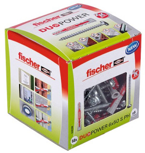 Fischer DUOPOWER 6x50 S PH LD 2-Komponenten-Dbel 50mm 6mm 538260