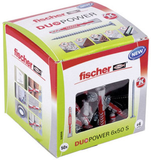 Fischer DUOPOWER 6x50 S LD 2-Komponenten-Dbel 50mm 6mm 538255 50St.