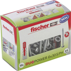 Fischer DUOPOWER 6x30 S PH LD 2-Komponenten-Dbel 30mm 6mm 535463