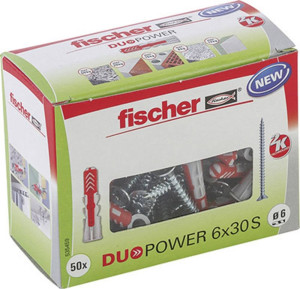 Fischer DUOPOWER 6x30 S LD 2-Komponenten-Dbel 30mm 6mm 535459 50St.