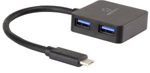 Renkforce 4 Port USB 3.2 Gen 1-Hub (USB 3.0) Schwarz